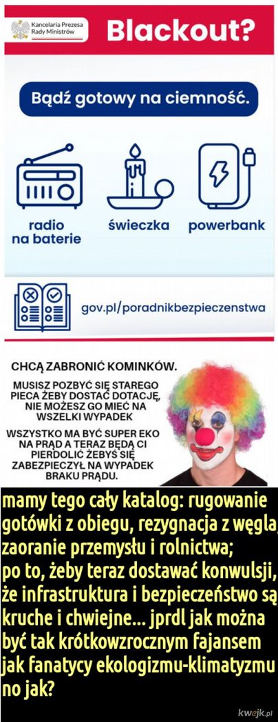 Zdradek, poglądy. Ekolo. MEM-y VIII.