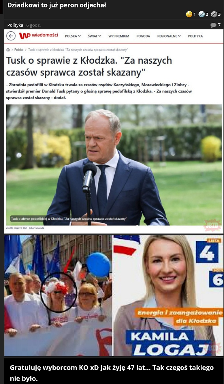 Dziadkowi to już peron odjechał. MEM-y VI.